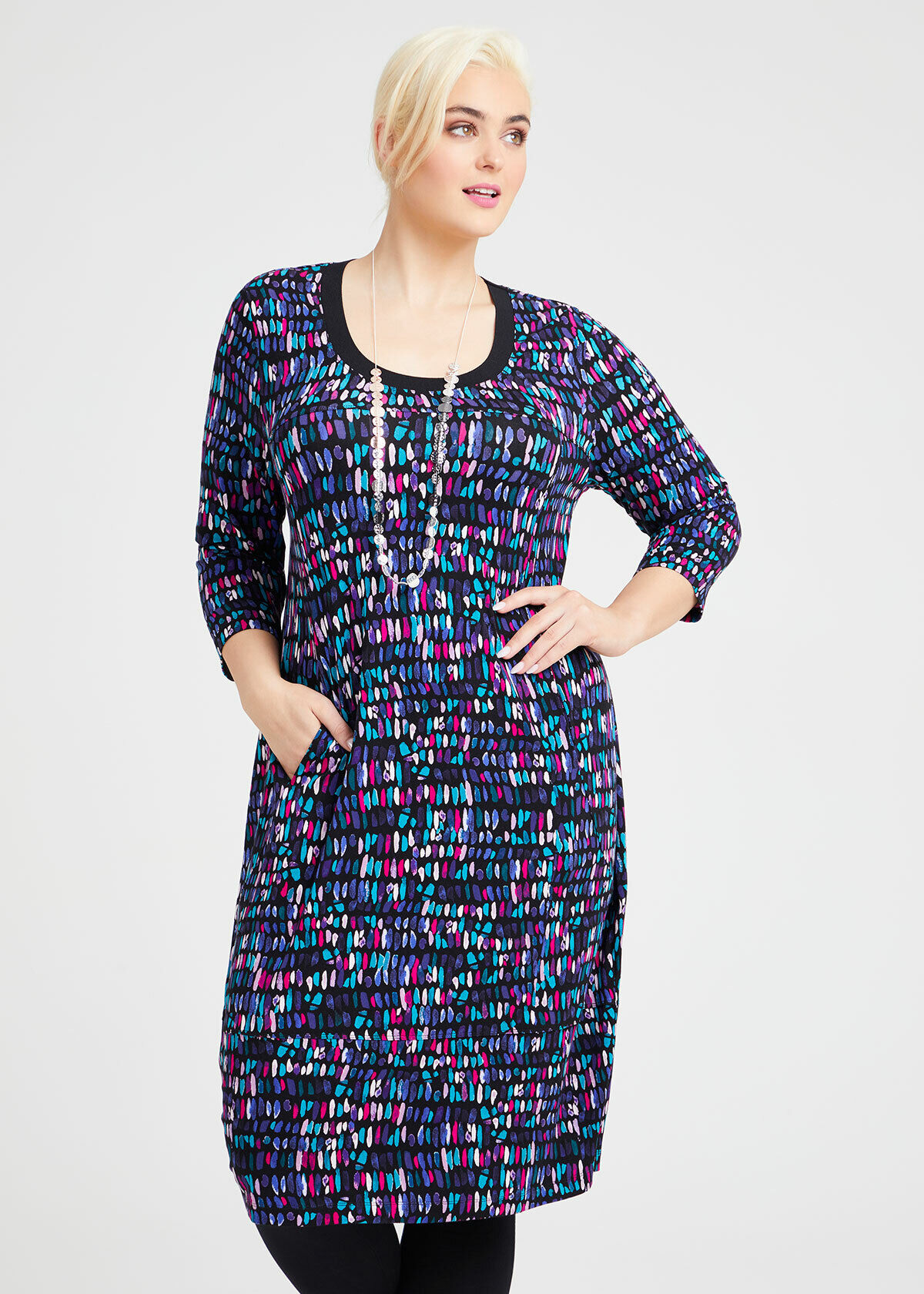 Shop Bamboo Kaleidoscope Dress | Sizes 
