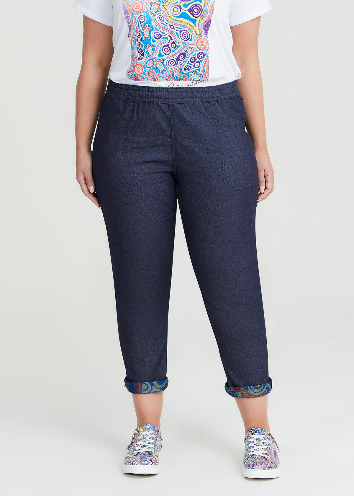 Plus size jogger jeans sale