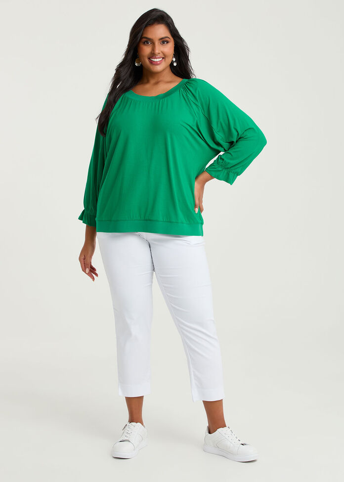 Natural Lexi Top, , hi-res