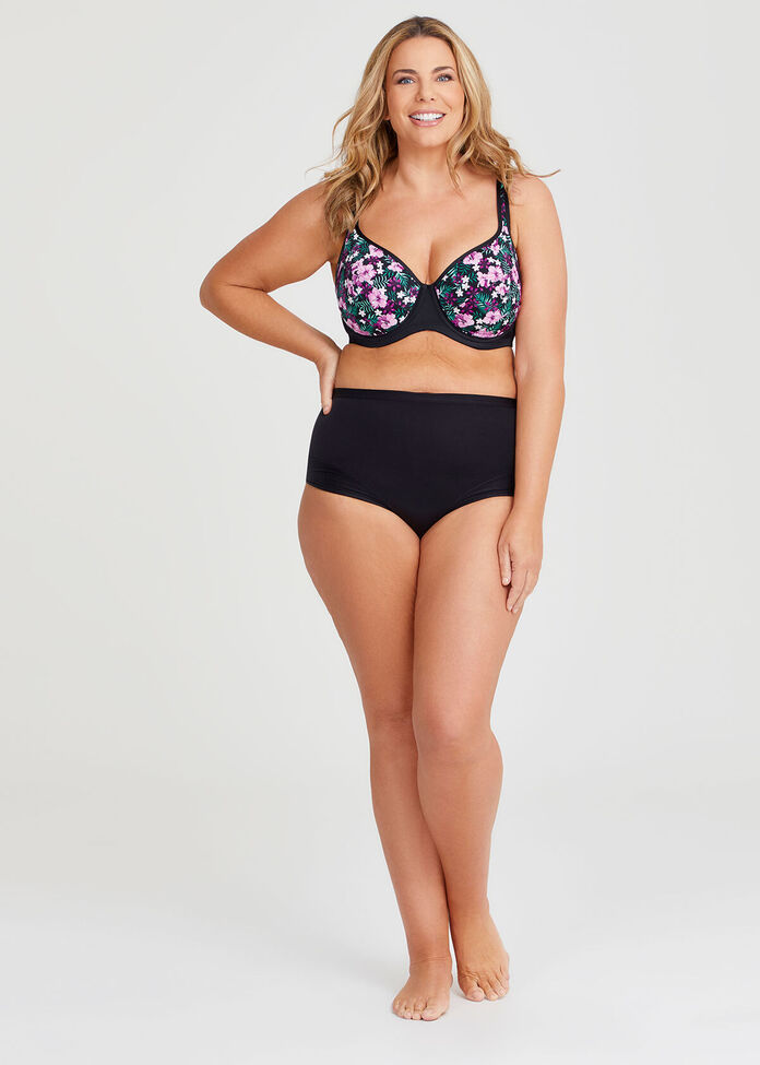 Underwire Soft Cup Support Bra, , hi-res