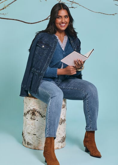 Plus Size Cotton Skinny Fit Jean
