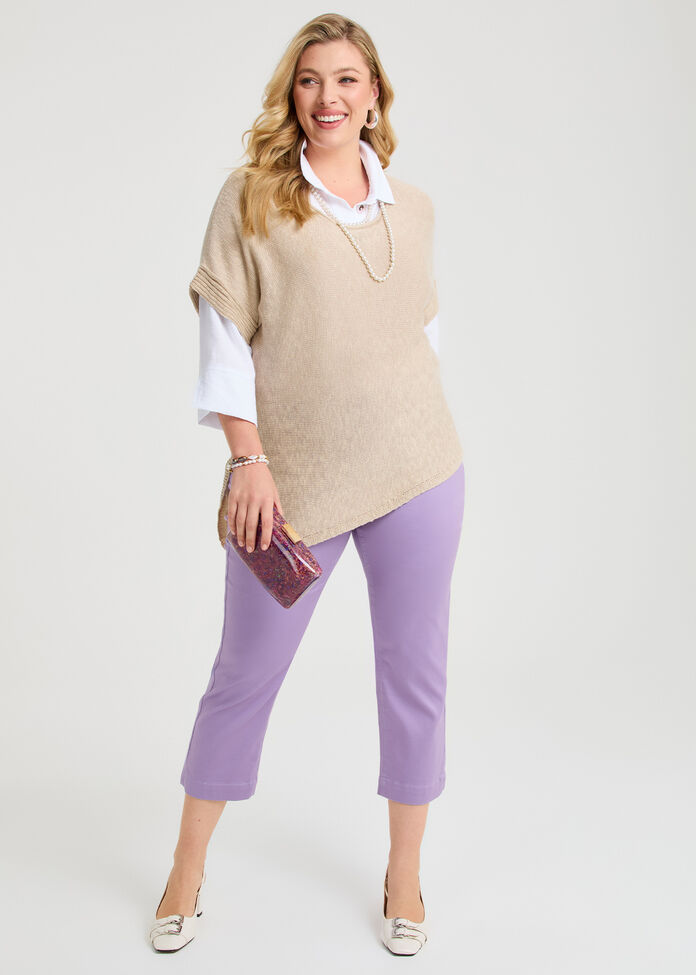 The Crop Luxe Looker, DEEP VIOLET, hi-res