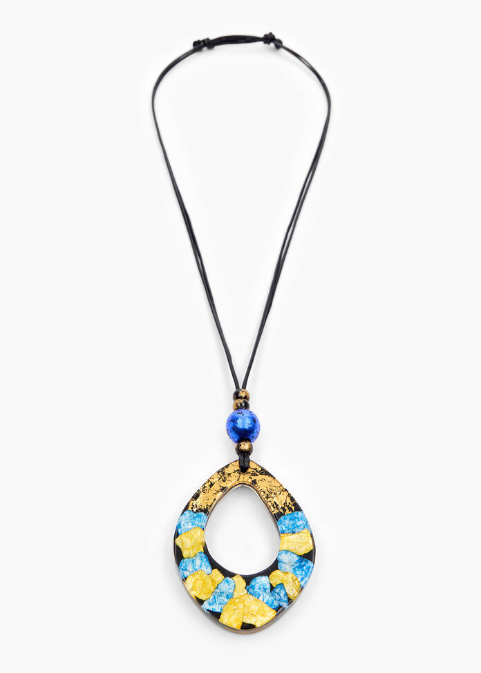 Bright Oval Necklace, , hi-res