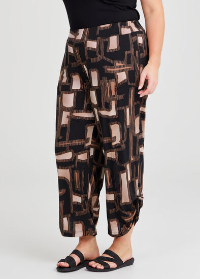Plus Size Tie Sides Luna Wide Leg Pant
