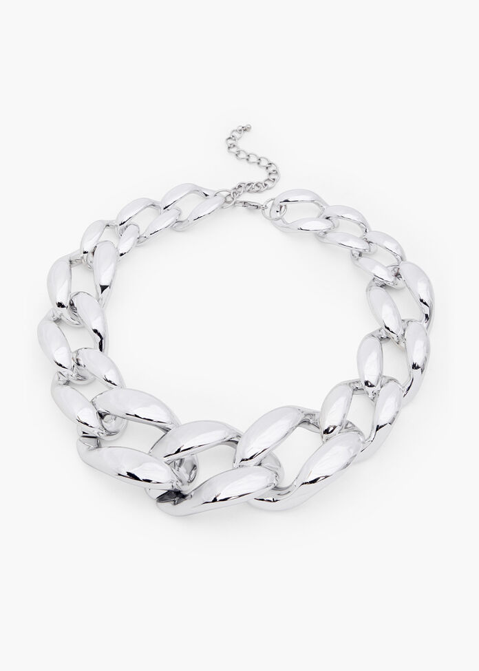Chunky Chain Necklace, , hi-res