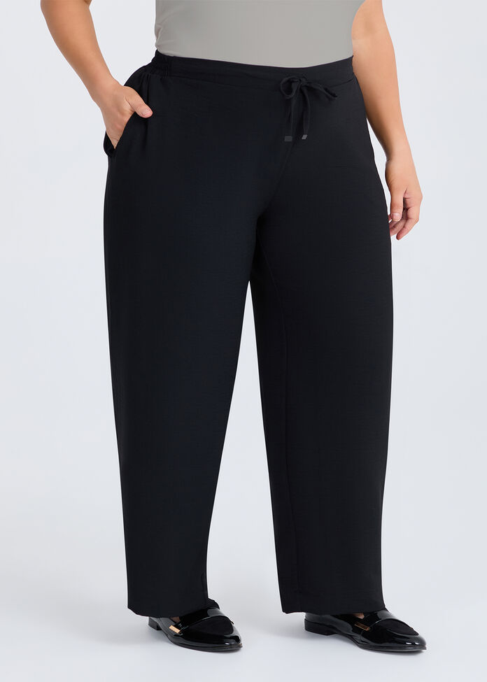 Petite Drape Deanna Wide Leg Pant, , hi-res