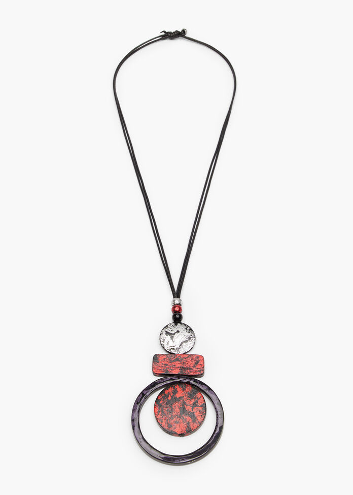 Geo Gong Necklace, , hi-res