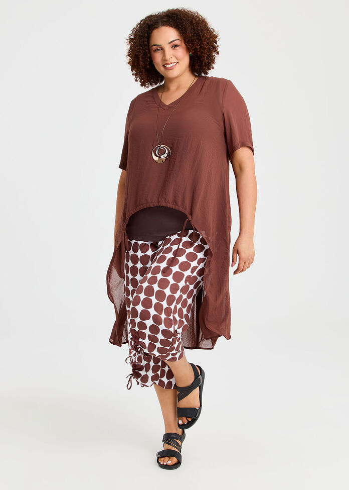 Chiffon Destination Top, , hi-res