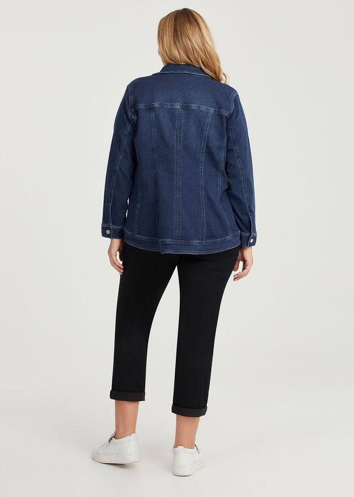 The Best Fit Denim Jacket, , hi-res