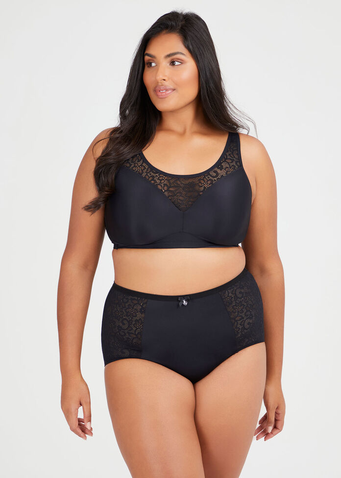 Wirefree Comfort Lace Bra Sizes 20-24, , hi-res
