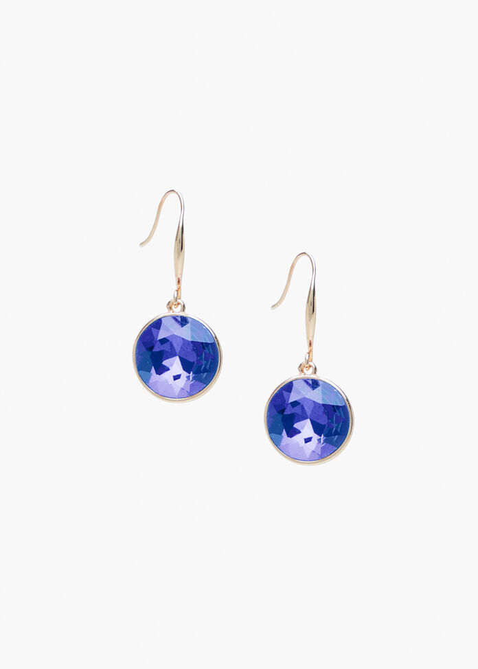 Jewel Drop Earrings, , hi-res