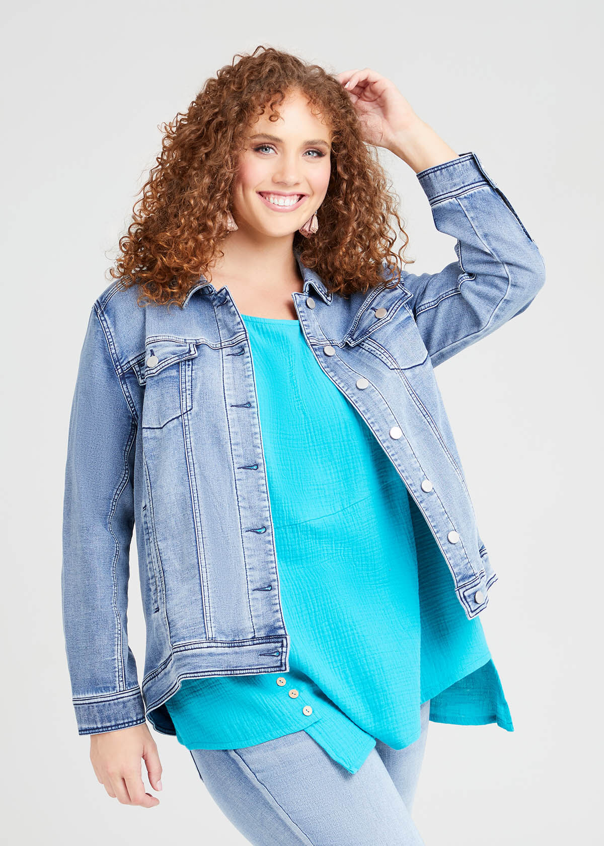 Reg sz 14-16 Achieve Cardy light NWT! TS jacket TAKING SHAPE plus sz XXS/ 12 