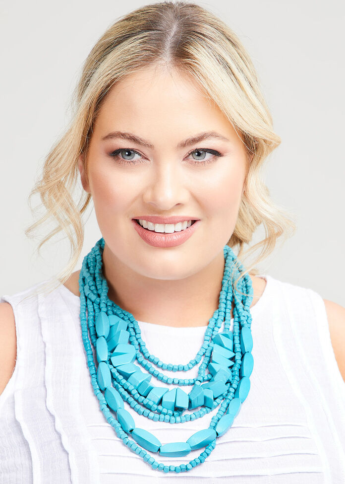 Pearls Mala Layered Statement Necklace