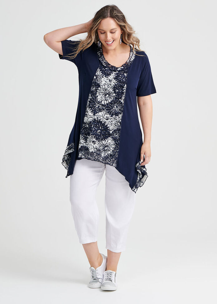 Madeline Lace Top, , hi-res