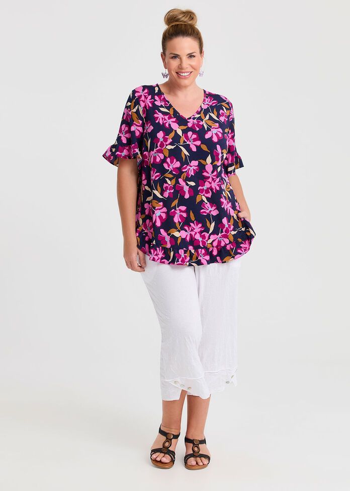 Salsa V-neck Top, , hi-res