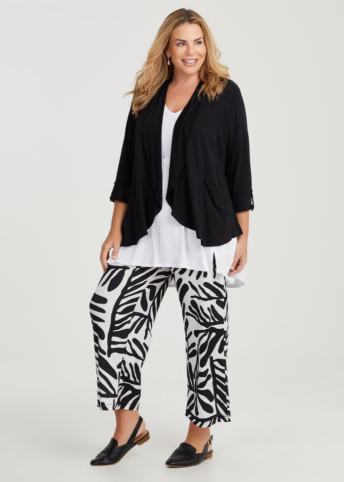 Bamboo Oasis Cardigan, , hi-res