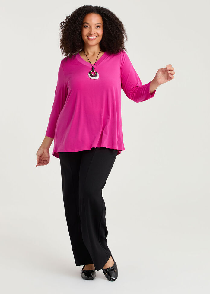 Katie Luna 3/4 Sleeve Top, , hi-res