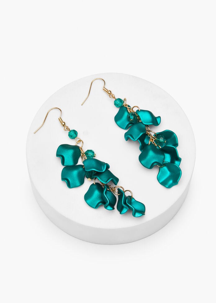 Petal Leaf Earrings, , hi-res