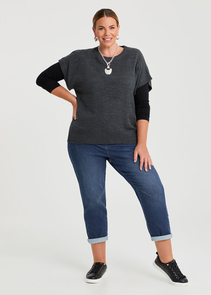Soft Touch Casual Vest, , hi-res
