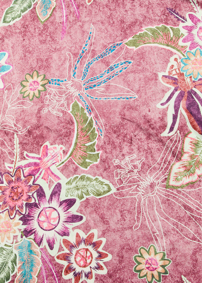 Pretty Floral Scarf, , hi-res
