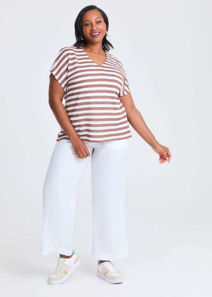Stripe Lena Top, , hi-res