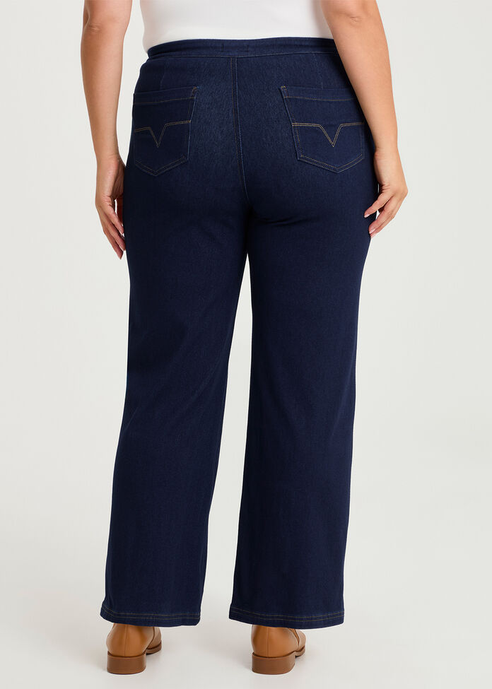 The Tall Travel Wide Leg Jean, , hi-res