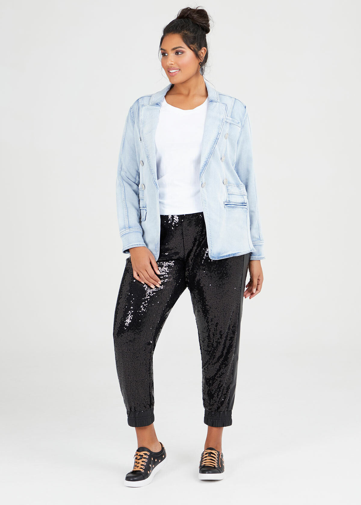 Elle Denim Blazer