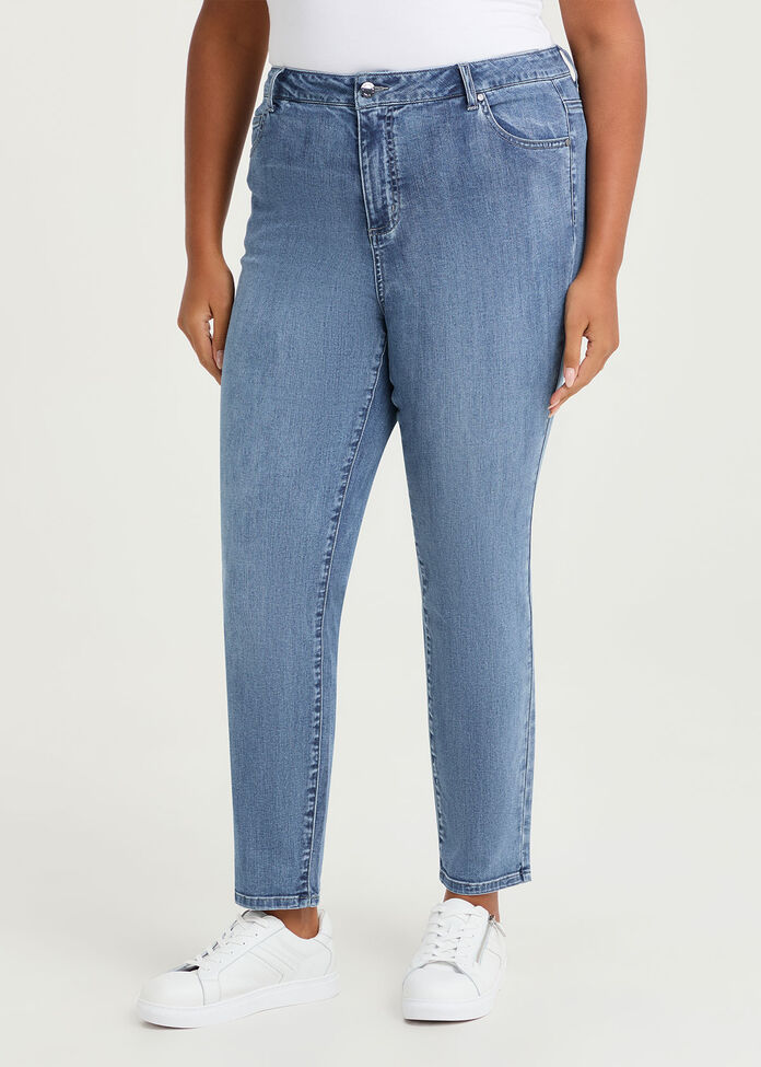 Cotton Skinny Fit Jean, , hi-res