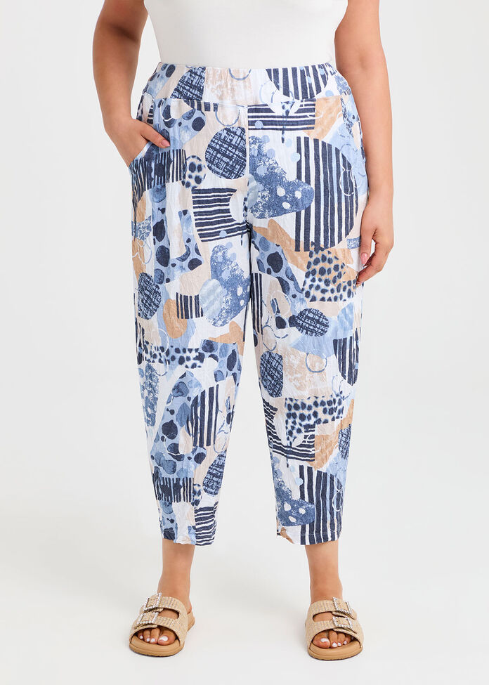 Drift Bamboo Lantern Crop Pant, , hi-res