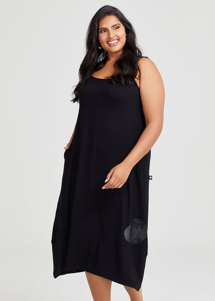 Natural Palm Cove Dress, , hi-res