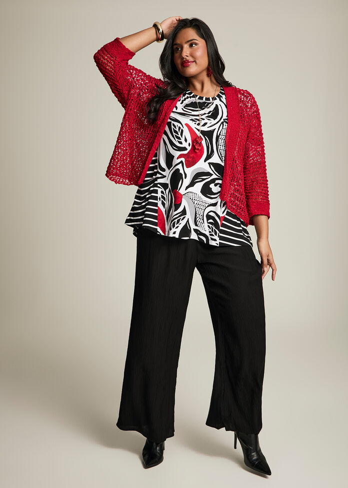 Cristy Crinkle Wide Leg Pant, , hi-res