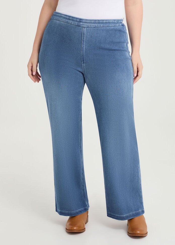 The Travel Wide Leg Jean, , hi-res