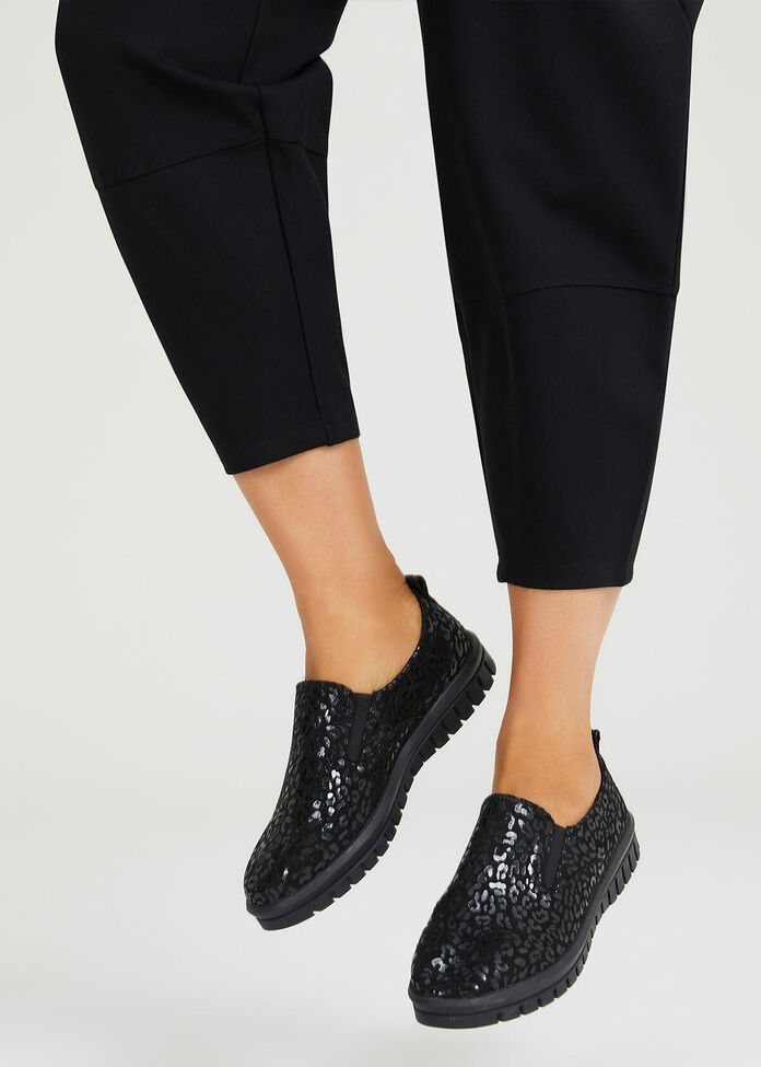 Embossed Animal Casual Shoe, , hi-res