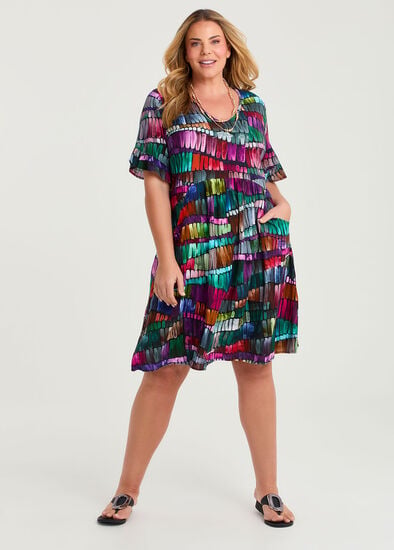 Plus Size Everyday Empire Natural Dress