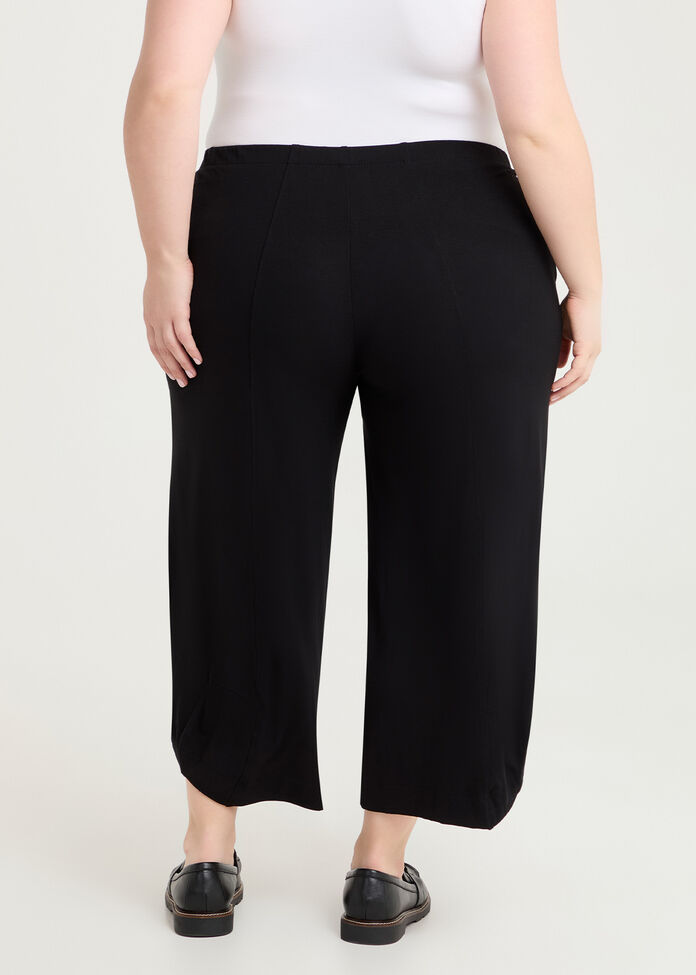 Petite Drape Lantern Natural Pant, , hi-res