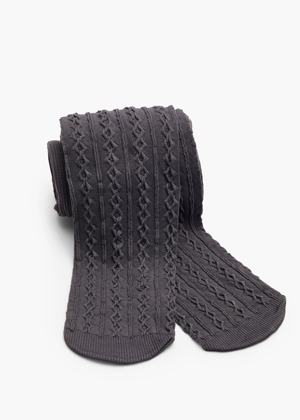 Shop Opaque Cable Knit Tights in Black | Accessories | Taking Shape AU