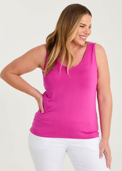 Plus Size Bamboo Base Cami