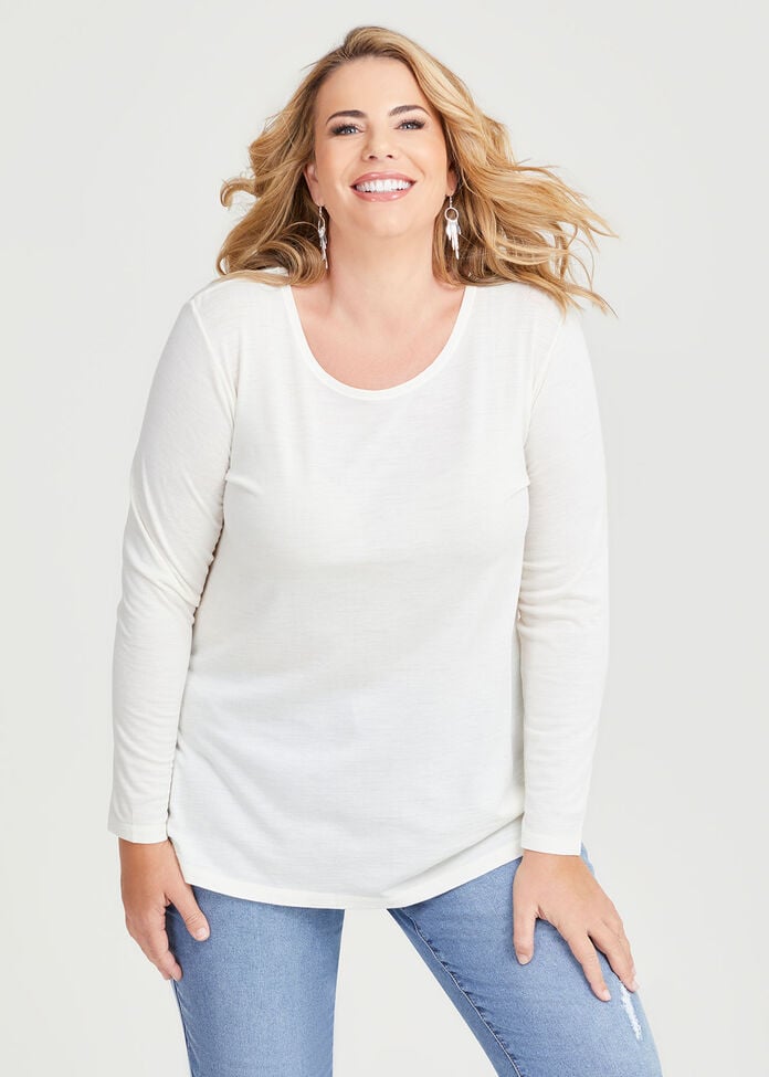 Wool Bamboo Top, , hi-res