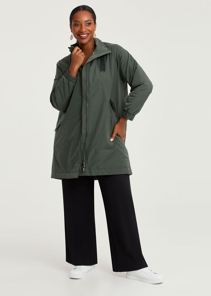 Reversible Ivy Shower Resist Jacket, IVY GREEN/BLACK, hi-res