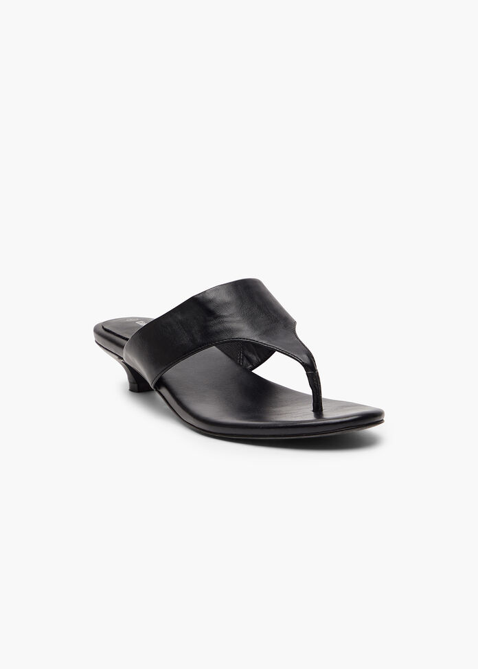 Toe Post Kitten Heel, , hi-res
