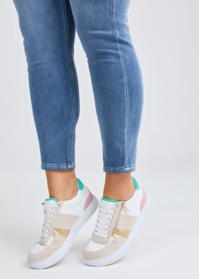 Orthotic Combo Zip Sneaker, , hi-res