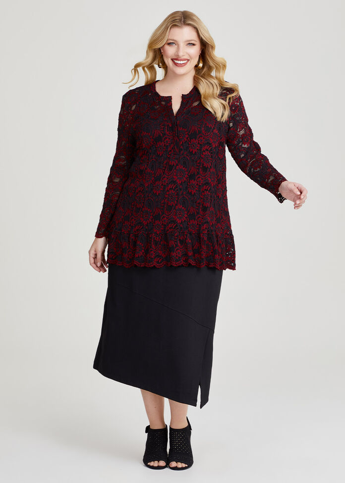 Lace Lauren Top, , hi-res