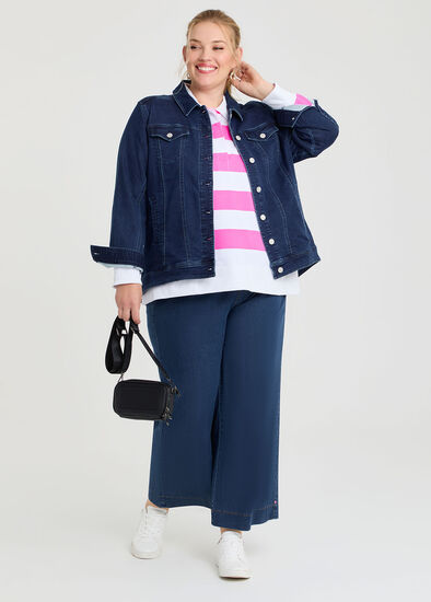 Plus Size Super Stretch Elastic Waist Jean