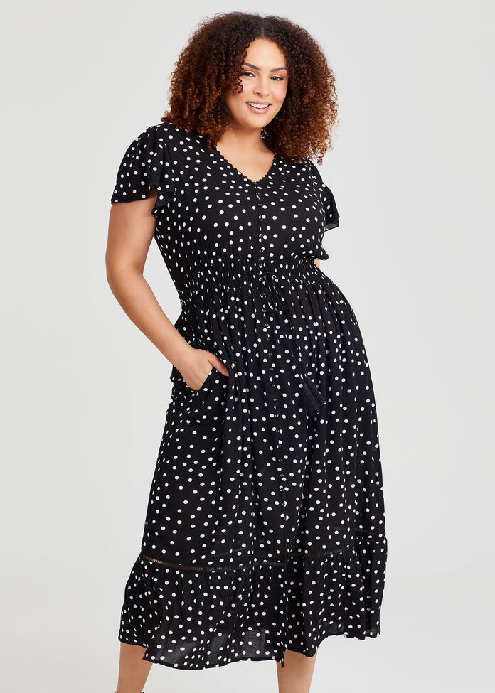 Natural Easy Chic Dress, , hi-res