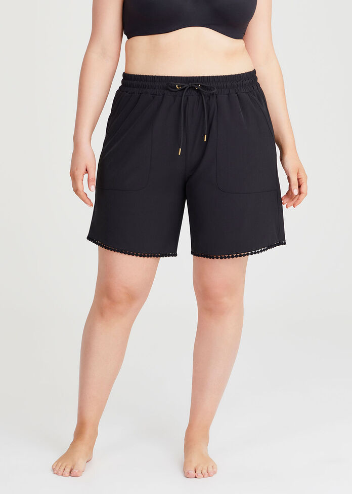 Trim Detail Stretch Boardshort, , hi-res