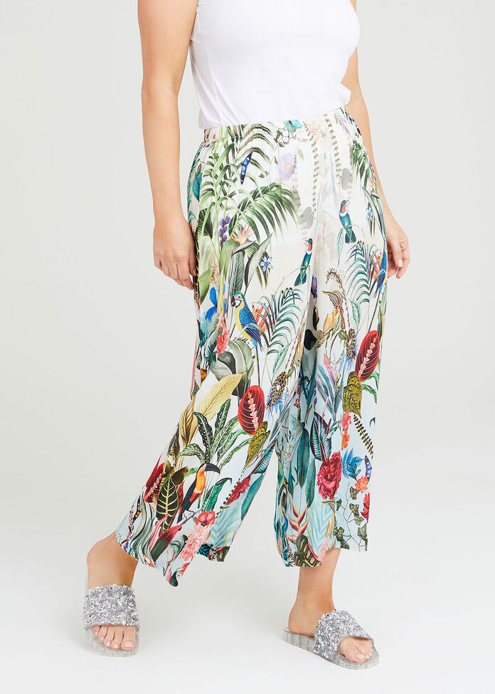 Natural Garden Pull On Pants, , hi-res