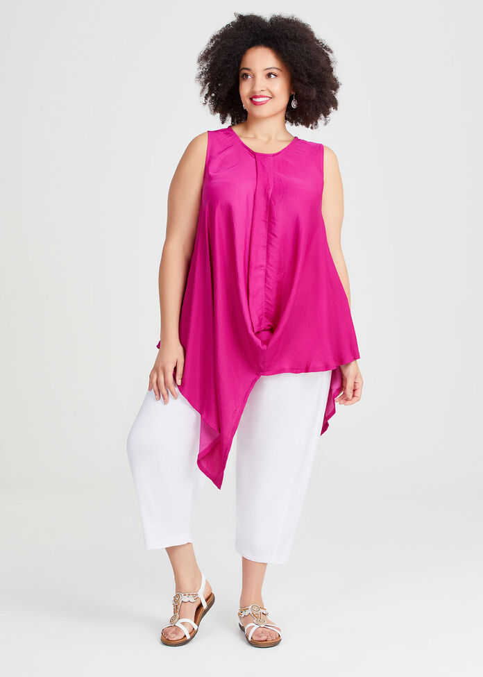 Luxe Drape Mila Tunic, , hi-res