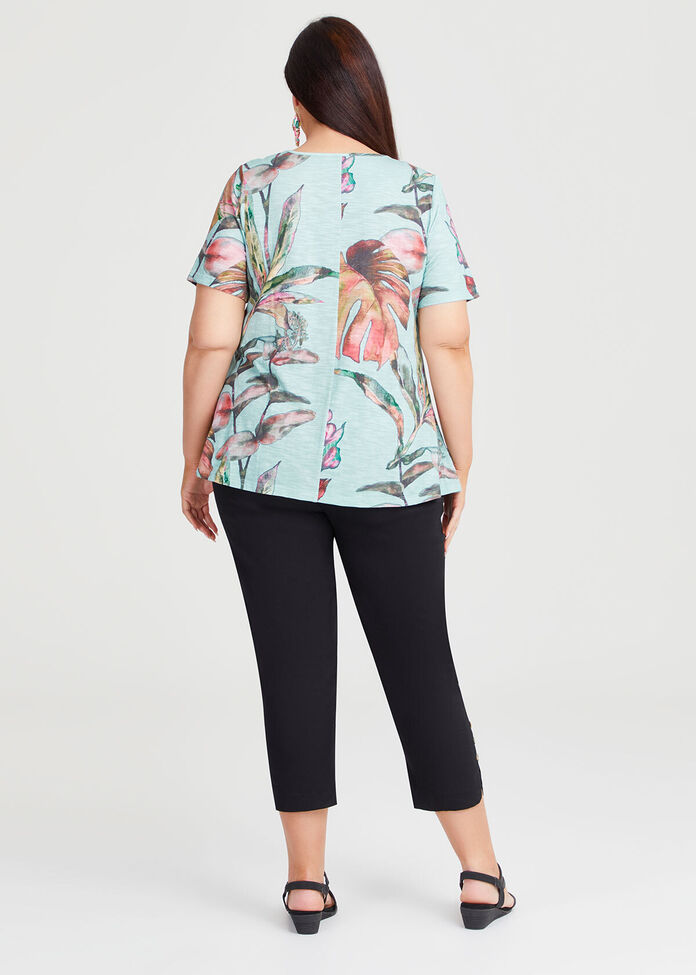 Shop Plus Size Sorbet Cotton Modal Top, Multi | Taking Shape AU