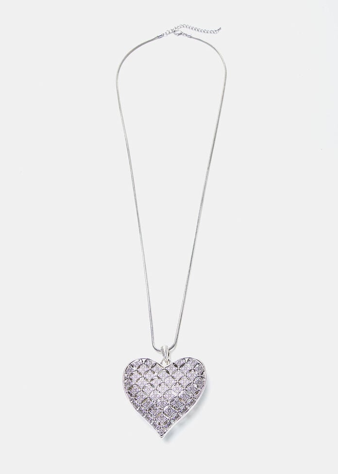 The Blues Heart Necklace, , hi-res