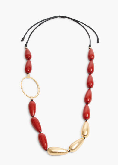 Beaded Long Necklace